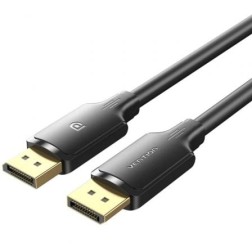 Cable Vention HAKBF- DisplayPort Macho - DisplayPort 4K Macho- 1m- Negro