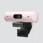 Webcam logitech brio 500 rosa full