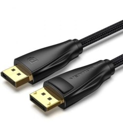 Cable DisplayPort 1-4 8K Vention HCCBF- DisplayPort Macho - DisplayPort Macho- 1m- Negro