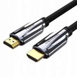 Cable HDMI 2-1 8K Vention AALBH- HDMI Macho - HDMI Macho- 2m- Gris y Negro