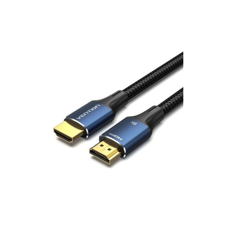 Cable HDMI 2-1 8K Vention ALGLG- HDMI Macho - HDMI Macho- 1,5m- Azul