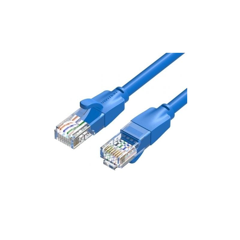 Cable de Red RJ45 UTP Vention IBELD Cat-6- 50cm- Azul