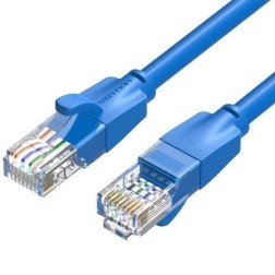 Cable de Red RJ45 UTP Vention IBELG Cat-6- 1-5m- Azul