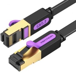 Cable de Red RJ45 SFTP Vention ICDBG Cat7- 1-5m- Negro