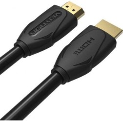 Cable HDMI 2-0 4K Vention VAA-B04-B200- HDMI Macho - HDMI Macho- 2m- Negro