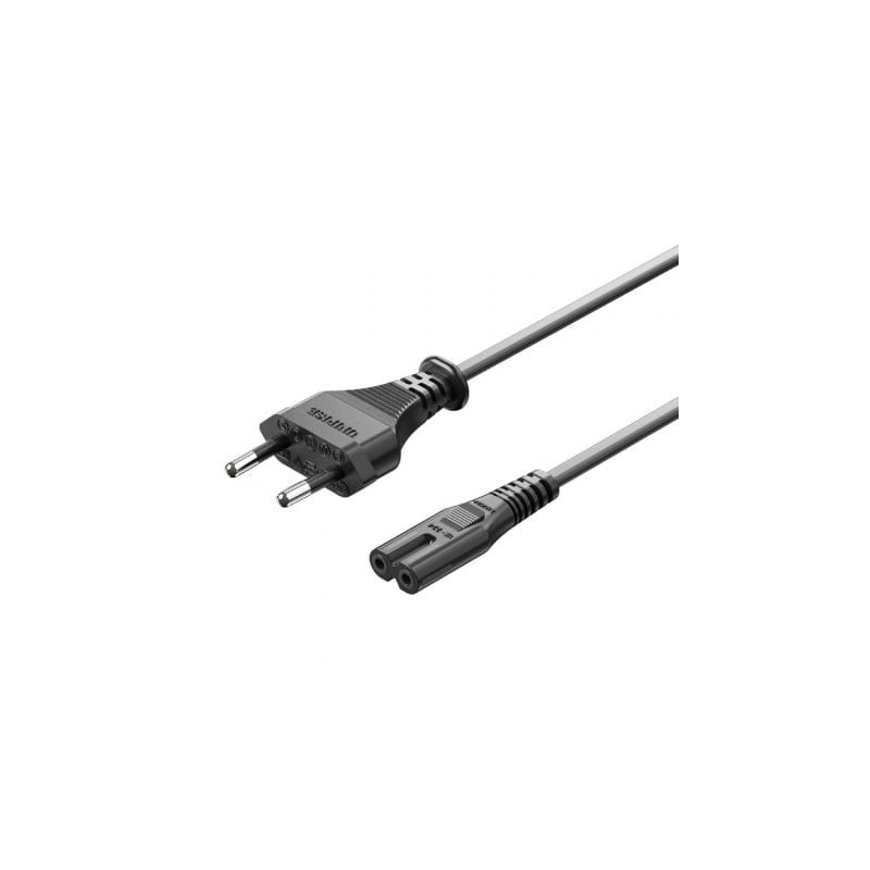 Cable Alimentación Forma 8 Vention ZCLBAC- CEE7-16 Macho - C7 Hembra- 1-8m