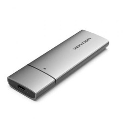 Caja Externa para Disco SSD M-2 SATA Vention KPFH0- USB 3-1- Sin tornillos
