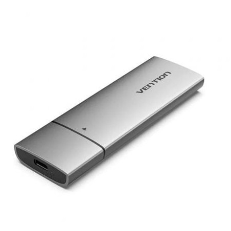 Caja Externa para Disco SSD M-2 SATA Vention KPFH0- USB 3-1- Sin tornillos