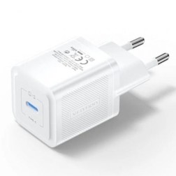 Cargador Gan de Pared Vention FEPW0-EU- 1xUSB Tipo-C- 20W