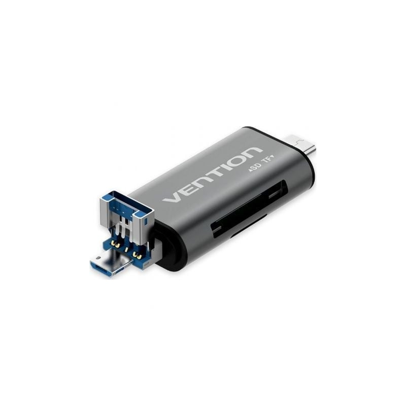 Lector de Tarjetas Externo Vention CCHH0- USB 3-0