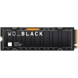Disco SSD Western Digital WD Black SN850X 1TB- M-2 2280 PCIe 4-0- con Disipador de Calor- Full Capacity