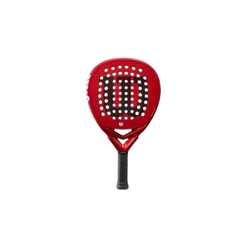 Pala de Pádel Wilson Bela Elite V2-5 2024- Roja y Negra