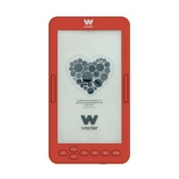 Libro Electrónico Ebook Woxter Scriba 195 S- 4-7"- Tinta Electrónica- Rojo