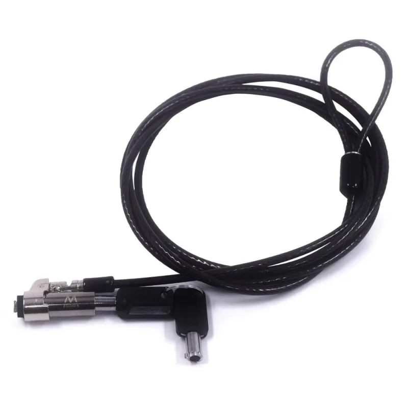 Cable seguridad ewent portatil llave 1-8m