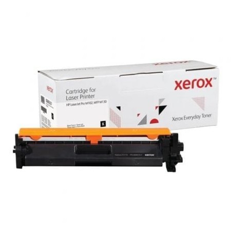 Tóner compatible Xerox 006R03637 compatible con HP CF217A- 1600 páginas- Negro