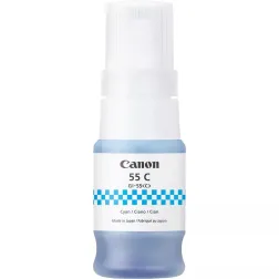 Botella tinta canon gi - 55 ink cian