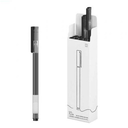 Bolígrafos de Tinta de Gel Xiaomi Mi High-Capacity Gel Pen- 10 unidades- Negros