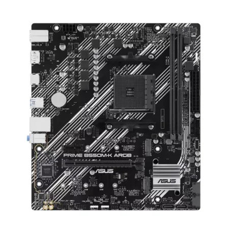 Placa Base Asus Prime B550M-K ARGB Socket AM4- DDR4- PCIe 4-0- Micro ATX