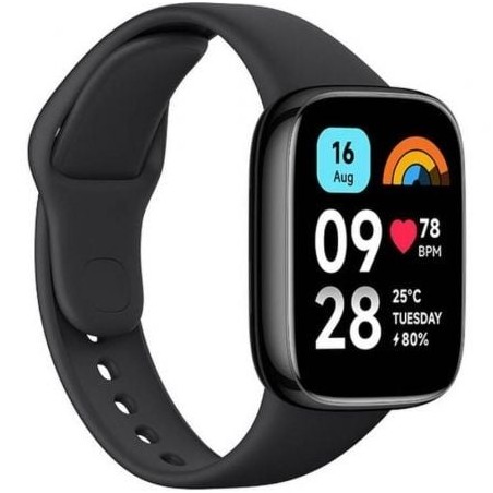 Smartwatch Xiaomi Redmi Watch 3 Active- Notificaciones- Frecuencia Cardíaca- Negro