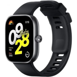 Smartwatch Xiaomi Redmi Watch 4- Notificaciones- Frecuencia Cardíaca- GPS- Negro