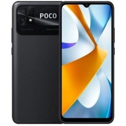 Smartphone Xiaomi POCO C40 4GB- 64GB- 6-71"- Negro Asfalto