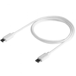 Cable USB Tipo-C Xtorm CE005 100W- USB Tipo-C Macho - USB Tipo-C Macho- 1m- Blanco