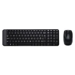 Teclado + mouse logitech mk220 wireless