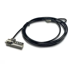 Cable seguridad coneptronic portatiles 1-8m combinacion