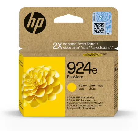 Cartucho tinta hp 924e amarillo officejet