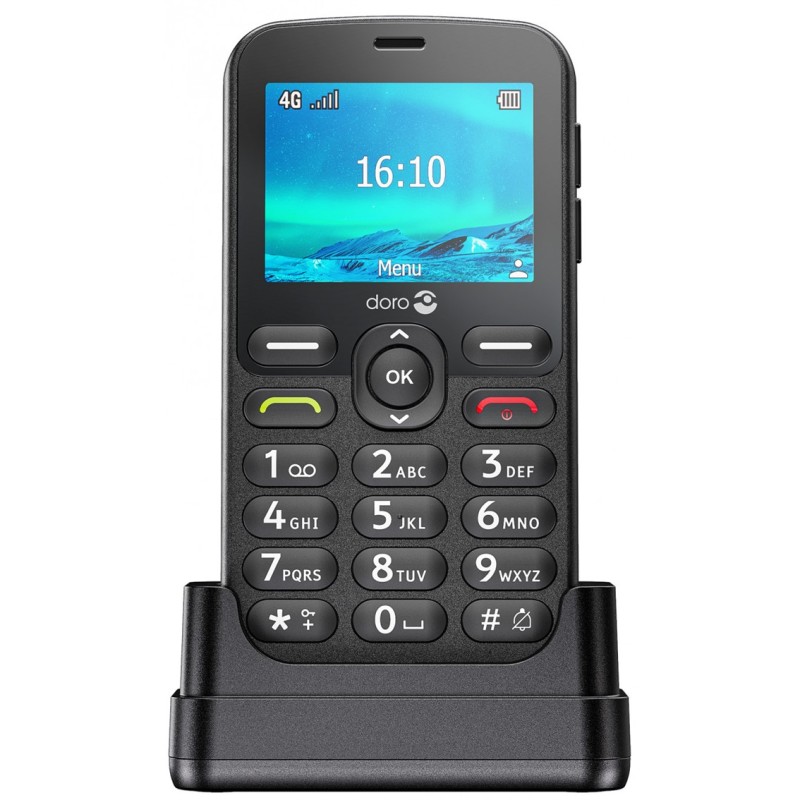 Telefono movil doro 1880 black 2-4pulgadas