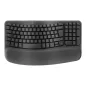 Teclado logitech ergo series wave keys