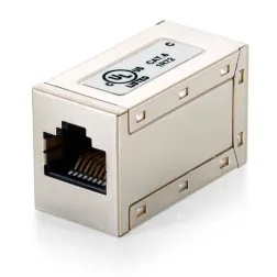 Adaptador rj45 equip cat6 apantallado hembra