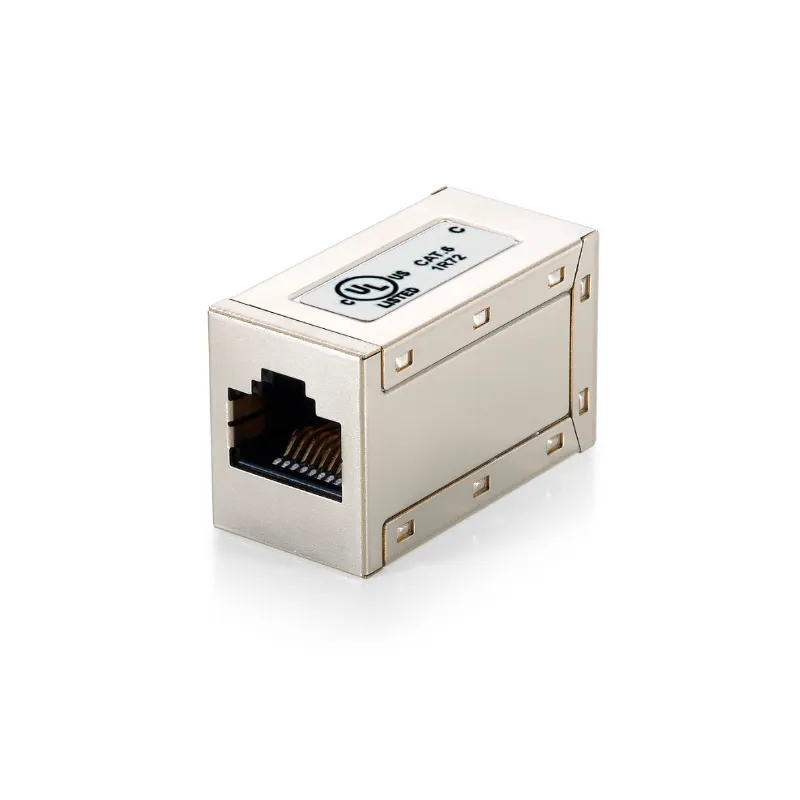 Adaptador rj45 equip cat6 apantallado hembra