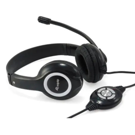 Auricular equip usb + microfono flexible
