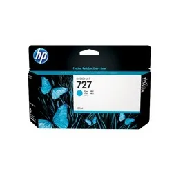 Cartucho tinta hp 727 b3p19a cian