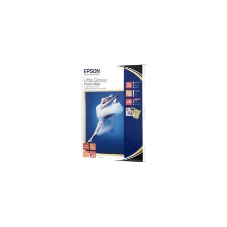 Papel epson c13s041944 ultra glossy 13x18