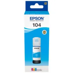 Cartucho ecotank epson 104 cian ink