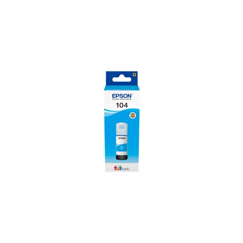 Cartucho ecotank epson 104 cian ink