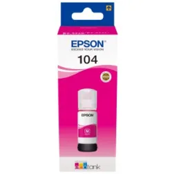 Cartucho ecotank epson 104 magenta ink