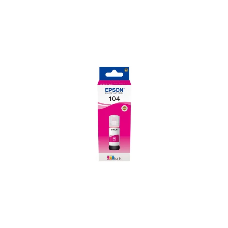 Cartucho ecotank epson 104 magenta ink
