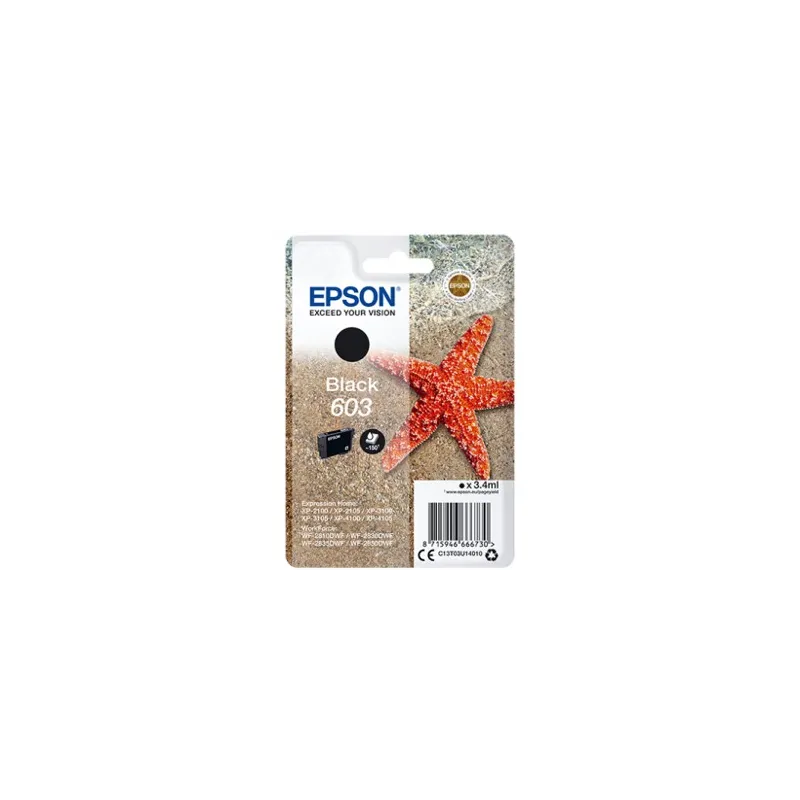 Cartucho tinta epson c13t03u14010 singlepack negro