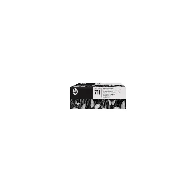 Cabezal impresion hp 711 c1q10a negro