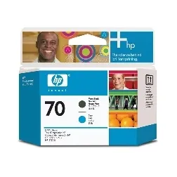 Cabezal impresion hp 70 c9404a cian