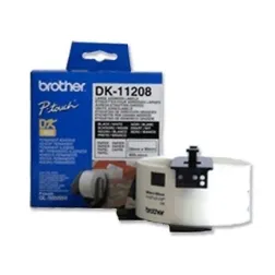 Etiquetas papel precortada brother dk11208 38