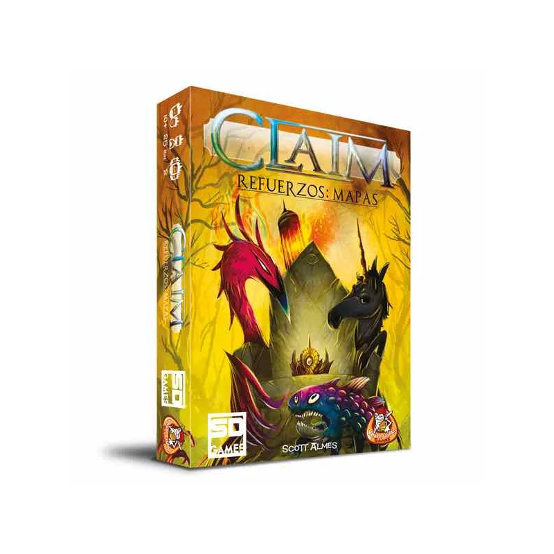 Juego mesa claim refuerzos: mapas pegi