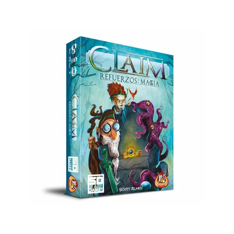 Juego mesa claim refuerzos: magia pegi