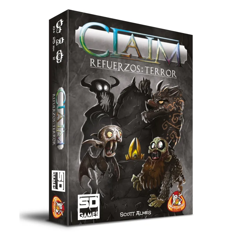 Juego mesa claim refuerzos: terror pegi
