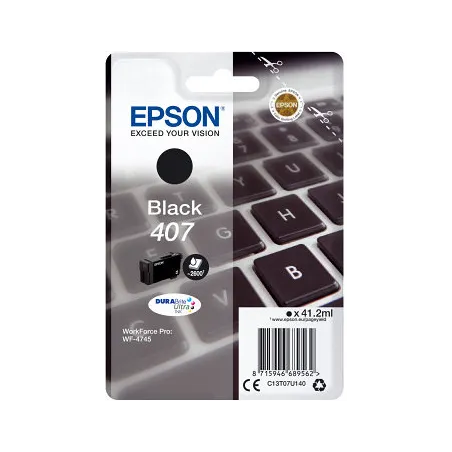 Cartucho tinta epson 407 negro