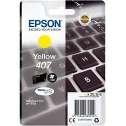 Cartucho tinta epson 407 amarillo
