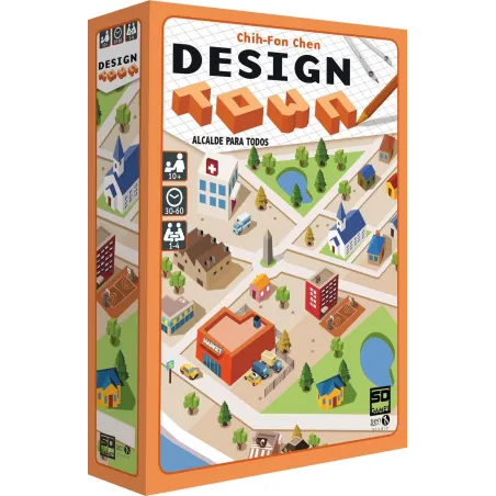 Juego mesa design town pegi 10